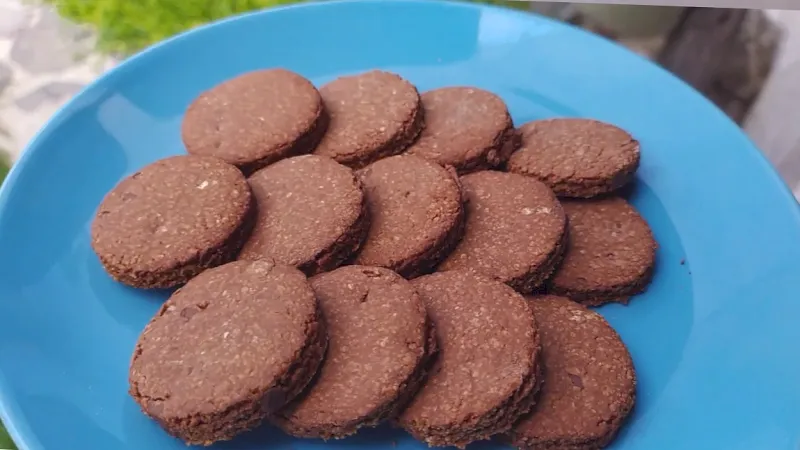 Receta de galletas de avena y cacao amargo