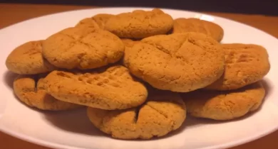 Receta de galletas de chocolate rellenas de maní